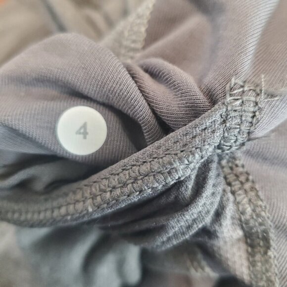 Lululemon Coast Wrap Heathered Mod Medium Grey Size 4 - Picture 14 of 15